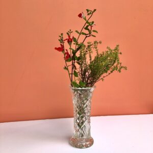 N.1 Vase vintage verre | Soliflore