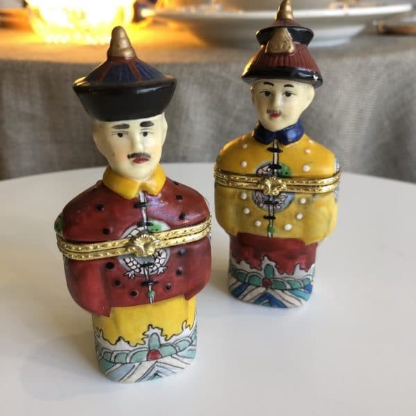 tabatières chinoises, porcelaine, cabinet de curiosités